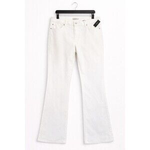 Liverpool Jeans Women 14/32 Bone White Lucy Bootcut Heavy Denim NWT New CR25